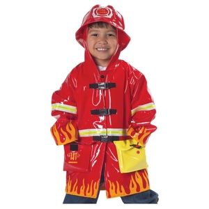 Kidorable Fireman Rain Coat
